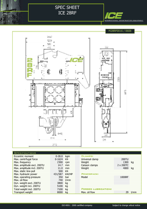 Vibrationshämmer ICE 28 RF