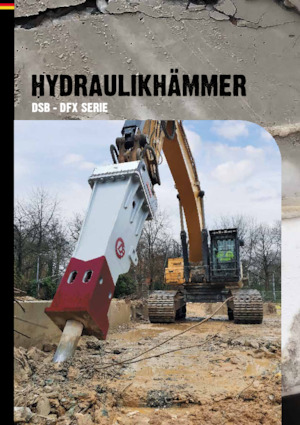 Hydraulik-Meißelhämmer Demarec DFX-80