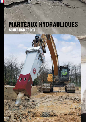 Hydraulik-Meißelhämmer Demarec DFX-58