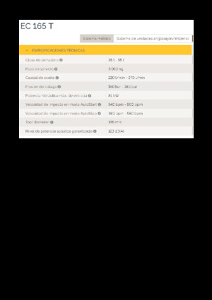 Hydraulik-Meißelhämmer Epiroc EC 165 T