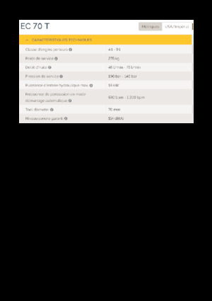 Hydraulik-Meißelhämmer Epiroc EC 70 T