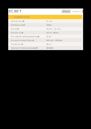 Hydraulik-Meißelhämmer Epiroc EC 80 T