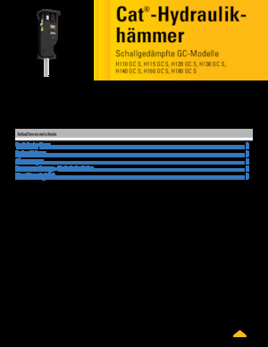 Hydraulik-Meißelhämmer Caterpillar H140GC S 