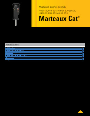 Hydraulik-Meißelhämmer Caterpillar H140GC S 