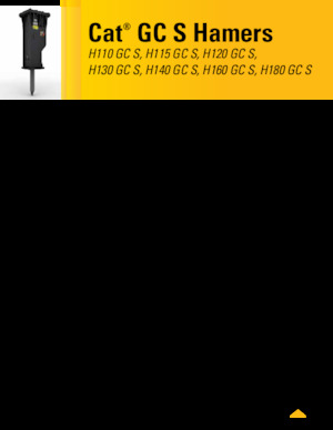 Hydraulik-Meißelhämmer Caterpillar H140GC S 