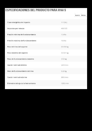 Hydraulik-Meißelhämmer Caterpillar H160 S