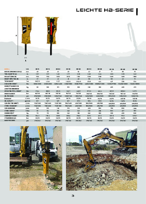 Hydraulik-Meißelhämmer OSA Demolition Equipment HB 1500