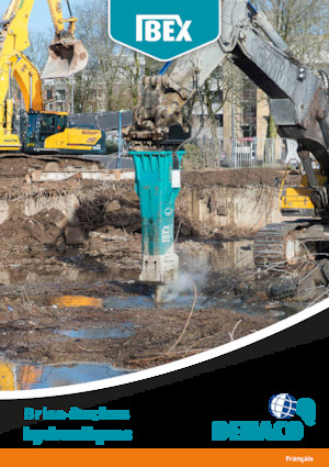 Hydraulik-Meißelhämmer Dehaco IBEX 135GS