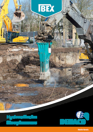 Hydraulik-Meißelhämmer Dehaco IBEX 400GS