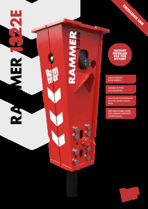 Hydraulik-Meißelhämmer Rammer 1322E