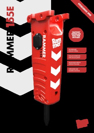 Hydraulik-Meißelhämmer Rammer 155E