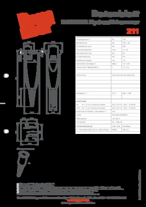 Hydraulik-Meißelhämmer Rammer 211