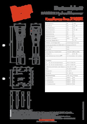 Hydraulik-Meißelhämmer Rammer 2166E