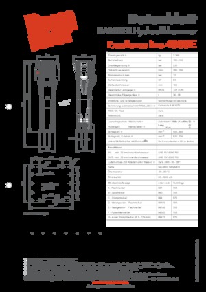 Hydraulik-Meißelhämmer Rammer 4099E
