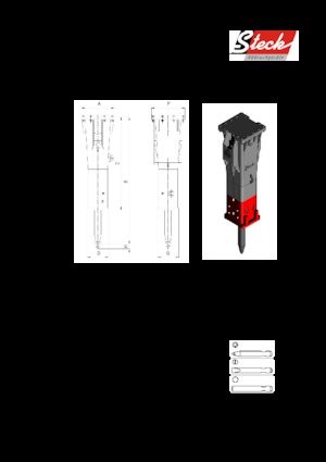 Hydraulik-Meißelhämmer Steck B 12