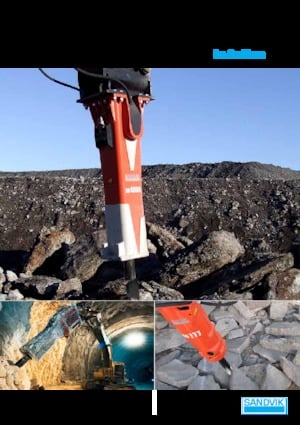 Hydraulik-Meißelhämmer Sandvik BR 825