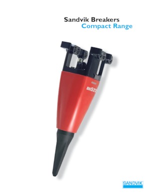 Hydraulik-Meißelhämmer Sandvik BR522