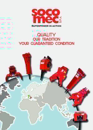 Hydraulik-Meißelhämmer Socomec DMS 980