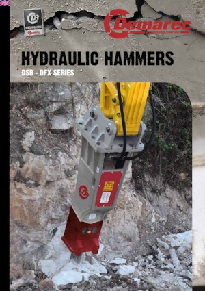 Hydraulik-Meißelhämmer Demarec DFX-80