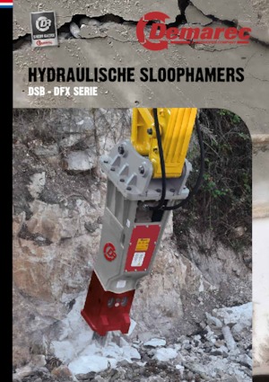 Hydraulik-Meißelhämmer Demarec DFX-80
