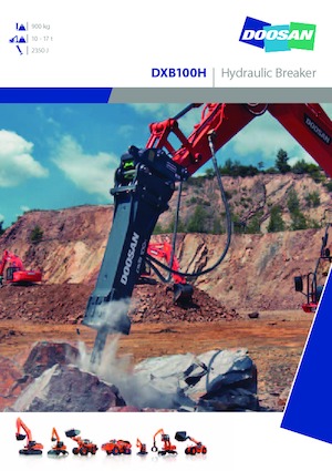 Hydraulik-Meißelhämmer Doosan DXB100H