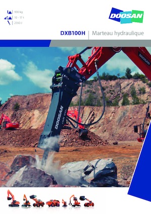 Hydraulik-Meißelhämmer Doosan DXB100H