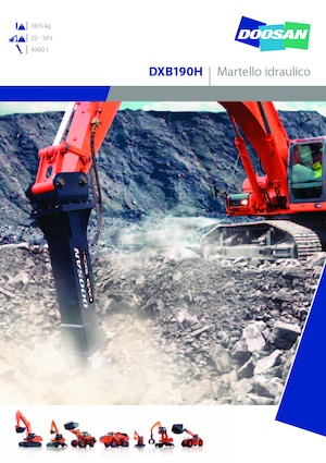 Hydraulik-Meißelhämmer Doosan DXB190H