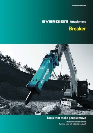 Hydraulik-Meißelhämmer Everdigm EHB25 SA