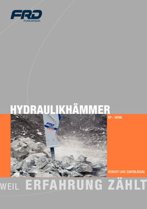 Hydraulik-Meißelhämmer FRD F 35 XP