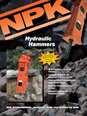Hydraulik-Meißelhämmer NPK GH-23