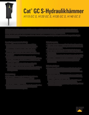 Hydraulik-Meißelhämmer Caterpillar H140GC S 