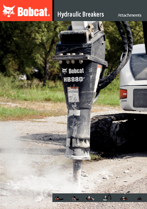 Hydraulik-Meißelhämmer Bobcat HB280