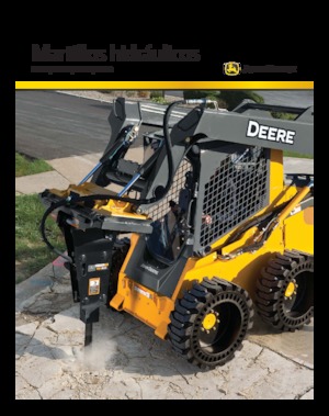 Hydraulik-Meißelhämmer John Deere Construction HH80C