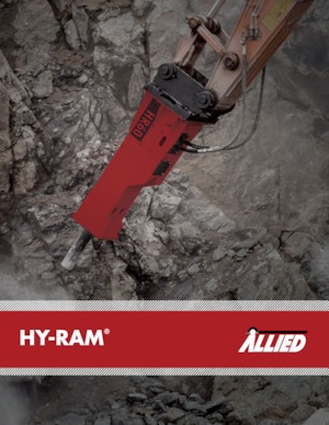 Hydraulik-Meißelhämmer Allied HR33