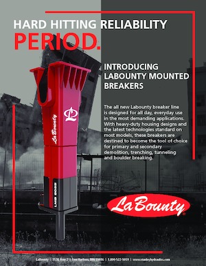 Hydraulik-Meißelhämmer LaBounty LMB 1308 