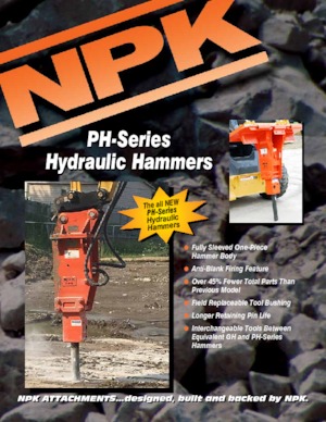 Hydraulik-Meißelhämmer NPK PH-4