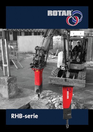 Hydraulik-Meißelhämmer Rotar RHB 540