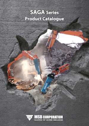 Hydraulik-Meißelhämmer MSB SAGA 2000