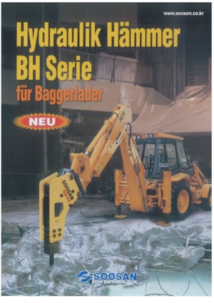 Hydraulik-Meißelhämmer Soosan SB 35 BH