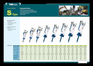 Hydraulik-Meißelhämmer Komac TOR 42S