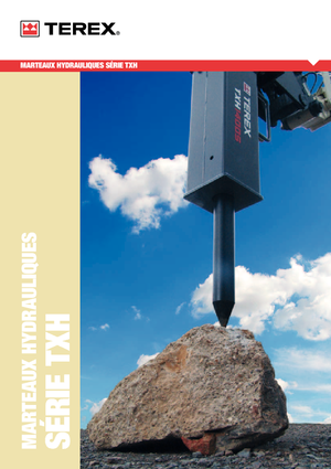 Hydraulik-Meißelhämmer Terex TXH 1400 S