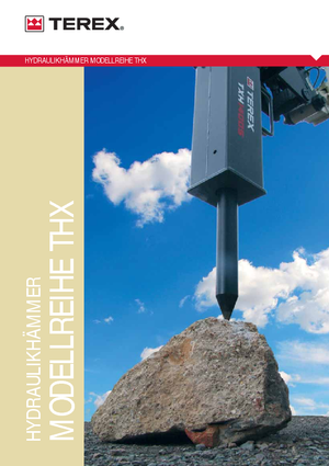 Hydraulik-Meißelhämmer Terex TXH 1400 S