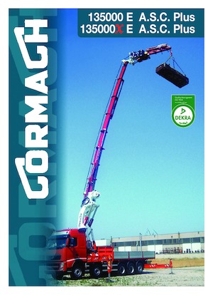 Hydr. Ladekrane Cormach 135000 E9F186 A.S.C. Plus