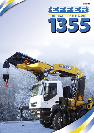 Hydr. Ladekrane Effer 1355 8S