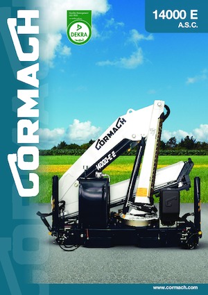 Hydr. Ladekrane Cormach 14000 E3 A.S.C