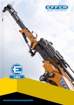 Hydr. Ladekrane Effer 1405 9S