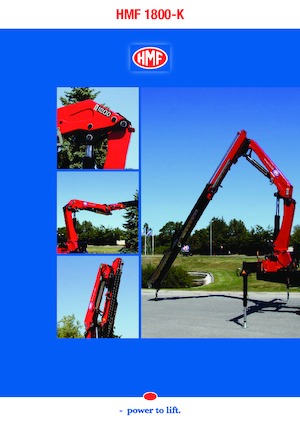 Hydr. Ladekrane HMF 1800-K7-HS10