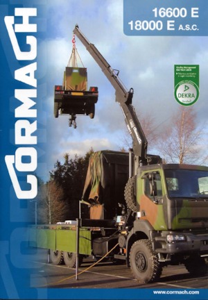 Hydr. Ladekrane Cormach 18000 E4 A.S.C