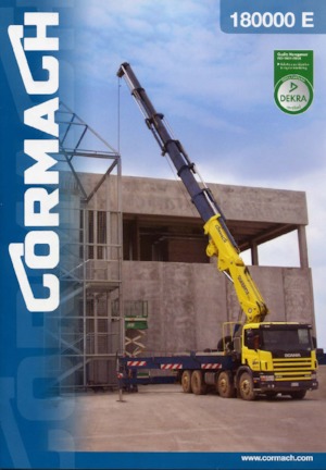 Hydr. Ladekrane Cormach 180000 E6JIB4 A.S.C. Plus