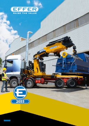 Hydr. Ladekrane Effer 2055 4S